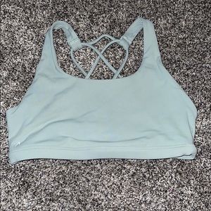 ACTA Sage Green Strappy Sports Bra